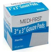 Medique Products Gauze Pads - Sterile, 3" x 3" Pad, 25/Box 61273